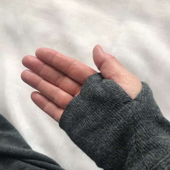 Athleta Duran Dolman Drop Waist Tunic Long Sleeve Gray Dress Size XL - Picture 11 of 15